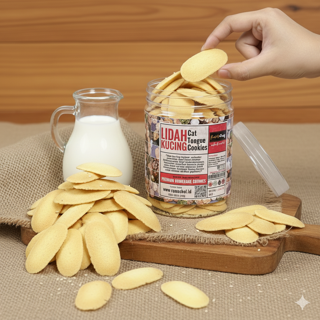 Kue Kering LIDAH KUCING Butter WIJSMAN