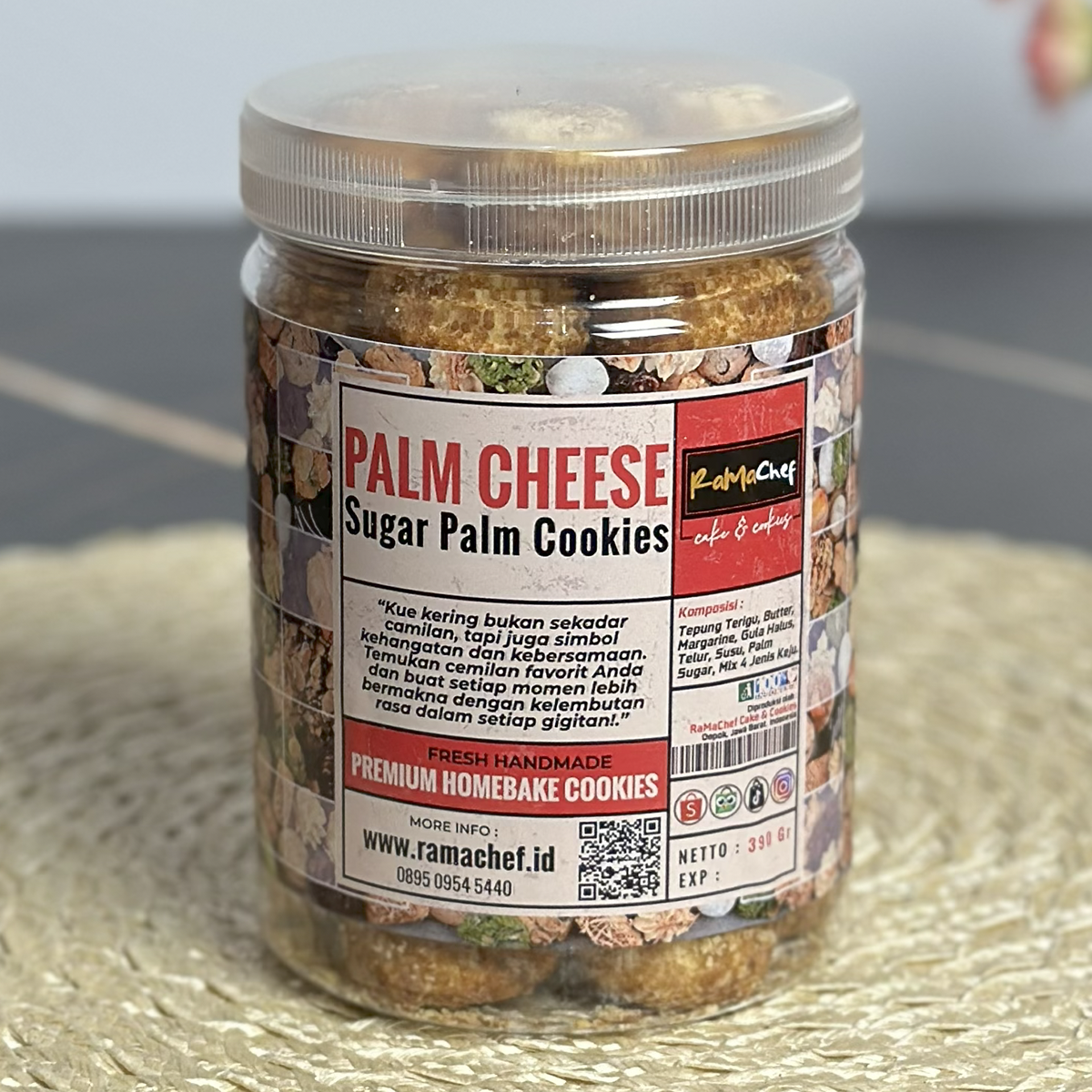 Kue Kering PALM CHEESE Sugar