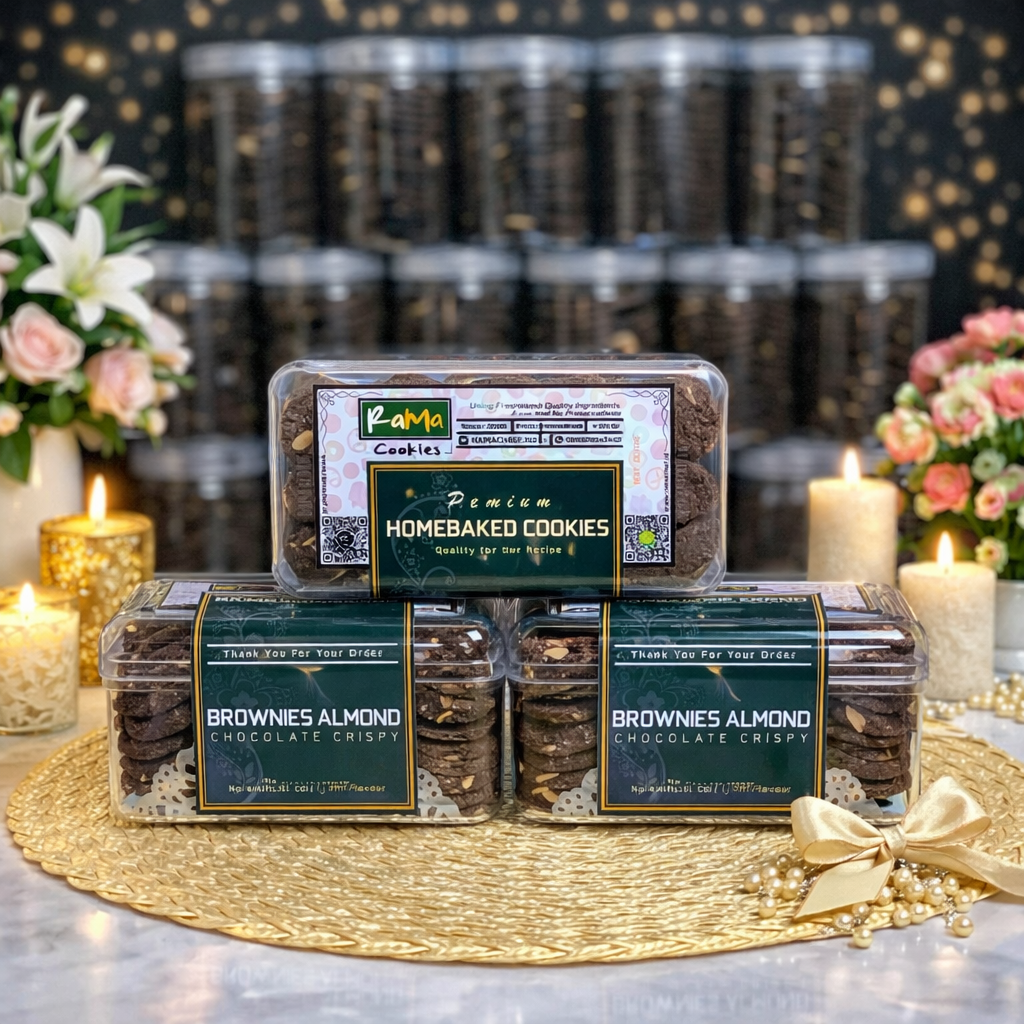 BROWNIES ALMOND CRISPY